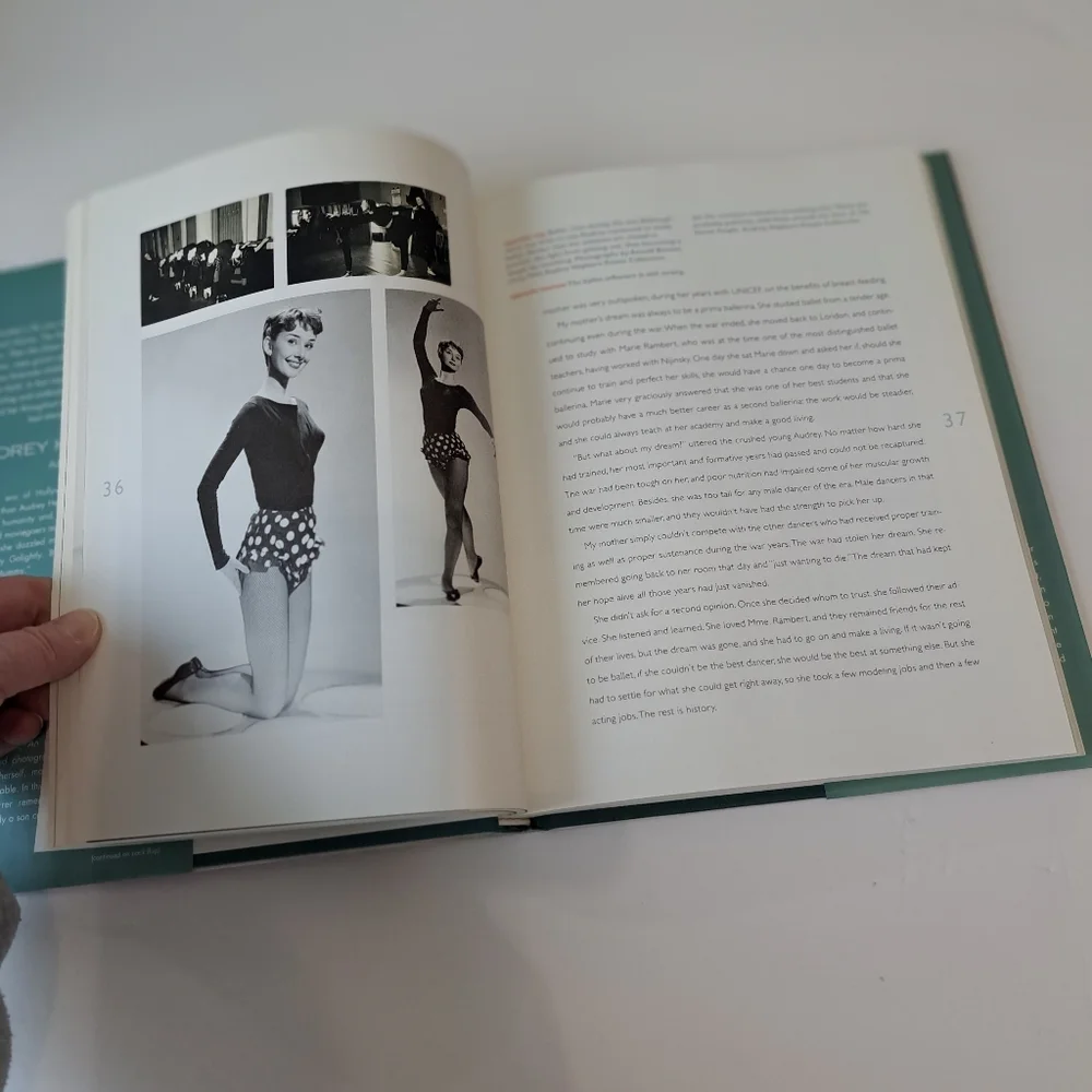 Audrey Hepburn A Elegant Spirit    Hardcover Book